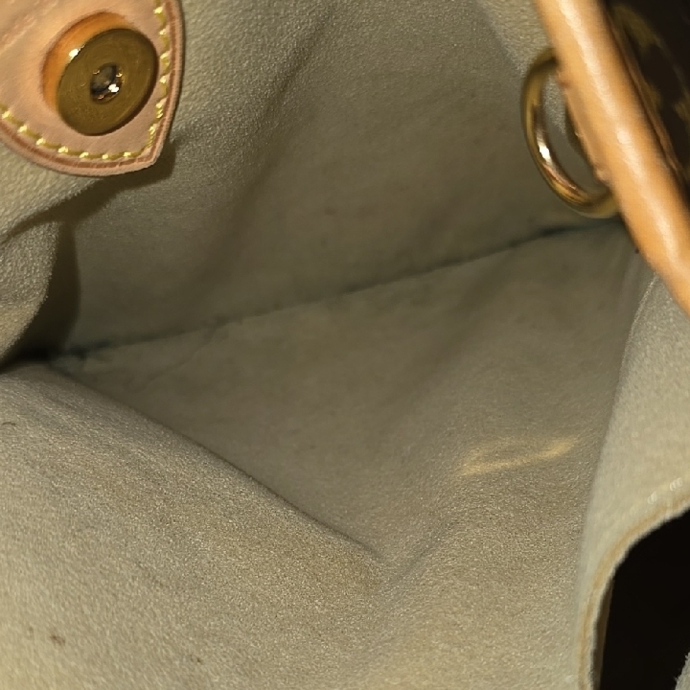 Louis Vuitton Brown and Tan Monogram Shoulder Bag - Picture 11 of 14